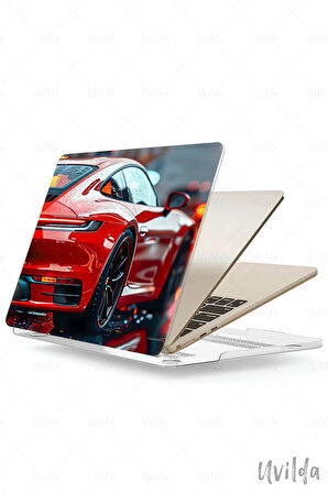 MacBook Pro 16 A2780 uyumlu Otomo-23 HD Baskı Msoft Yağmur Kırmızı 911