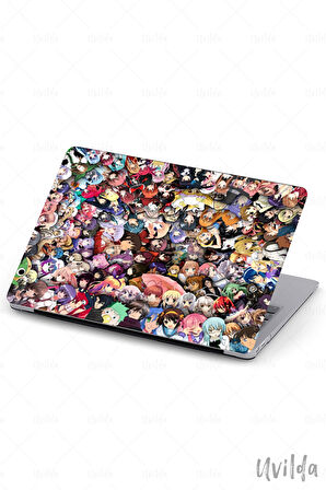 MacBook Pro 16 A2485 uyumlu Japon-5 UV Lans Msoft Anime Mozaik