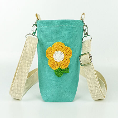 Woodycord 0,5 Litrelik Matara Kılıfı Su Şişesi Taşıma Çantası Water Bottle Bag