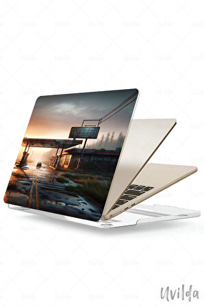 MacBook Air 13.6 A3113 A2681 uyumlu Kaos-19 Notebook Msoft Benzin İstasyonu