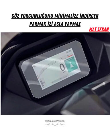Honda Pcx DX 2025 Dijital Gösterge Uyumlu Mat Ekran Koruyucu