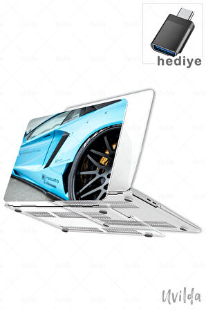 MacBook Pro 14 A3401 A3185 A3112 A2992 A2918 A2779 A2442 uyumlu Otomo-28 Msoft Darbe Emici Bebek Mavi