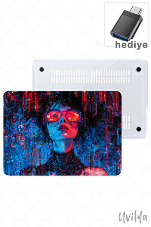 MacBook Pro 16 A2780 uyumlu Nefes-9 HD Msoft Koruma Cyberpunk 2149