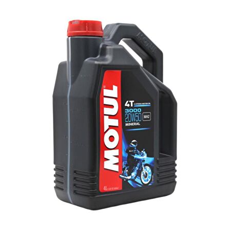 Motul 3000 20W-50 4T 4 Lt 4 Zamanlı Motosiklet Motor Yağı