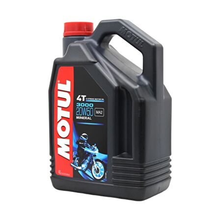 Motul 3000 20W-50 4T 4 Lt 4 Zamanlı Motosiklet Motor Yağı