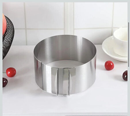 Ayarlanabilir kek kalıbı 16-30cm yükseklik 6 cm