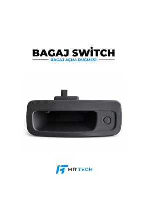 Renault Kangoo 3 Tek Kapı Uyumlu Bagaj Açma Düğmesi Butonu Switch OEM 8200497807