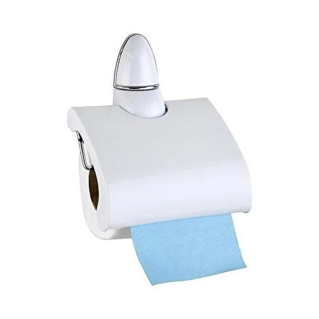 İpek Yıldızı® Kapaklı Rulo Tuvalet Kağıdı Tutucu Askısı Standı Wc Kağıtlık