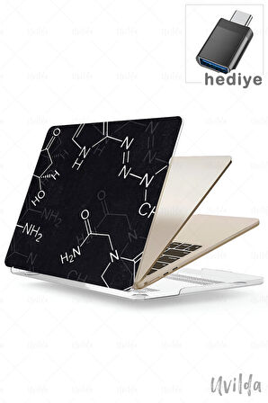 MacBook Pro 13 A2338 A2289 A2251 A2159 A1989 A1708 A1706 uyumlu Kaos-5 PVC Msoft Kimya Sembol