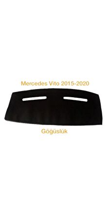 MERCEDES VİTO 2015-2020 ARASI 3 BOYUTLU VİP DERİ TORPİDO KORUYUCU