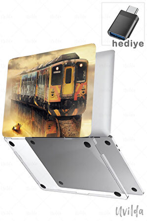 MacBook Air 15 A3114 A2941 uyumlu Kaos-3 Şeffaf Msoft Hayat Treni