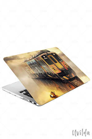 MacBook Air 15 A3114 A2941 uyumlu Kaos-3 Şeffaf Msoft Hayat Treni