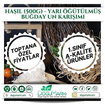 Haşıl (500g) – Yarı Öğütülmüş Buğday Un Karışımı