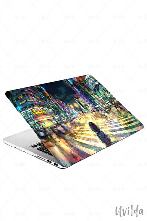 MacBook Pro 14 A3401 A3185 A3112 A2992 A2918 A2779 A2442 uyumlu Japon-24 Msoft Fit Baskılı Shibuya Tokyo