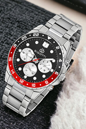 Bigotti Fonksiyon Erkek Kol Saati Gümüş Renk BG.1.10189.1 Çelik Kasa&Kordon+Bileklik  ZMB013