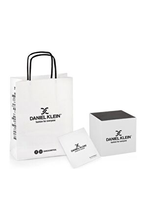 Daniel Klein Premium Exclusive 3Atm Lacivert Deri Kordon Erkek Kol Saati+Bileklik Zmdk1164