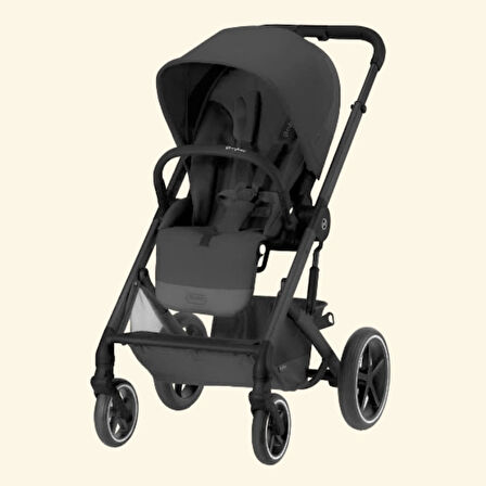 Cybex Balios S Lux Moon Black / Her Türlü Zeminle Baş Edebilen Tekerlek Teknolojisi