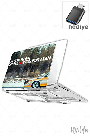 MacBook Pro 14 A3401 A3185 A3112 A2992 A2918 A2779 A2442 uyumlu Otomo-4 UV Msoft PVC WRC Ralli 2