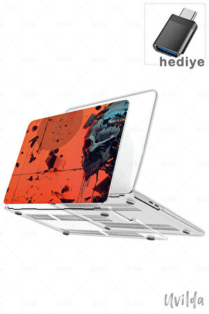 MacBook Pro 14 A3401 A3185 A3112 A2992 A2918 A2779 A2442 uyumlu Kaos-23 TPU Kapak Msoft Acımasız Savaş