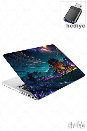 MacBook Pro 16 A2485 uyumlu Kaos-9 UV Lans Msoft Parlak Kadaba