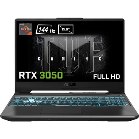 Asus Tuf Gaming A15 FA506NCG-HN206 C6 Gaming Amd Ryzen 7-7445HS 32 GB 1 Tb Rtx 3050 4gb 15.6" Fhd 144Hz IPS Windows 11 Pro Gaming Laptop + Çanta