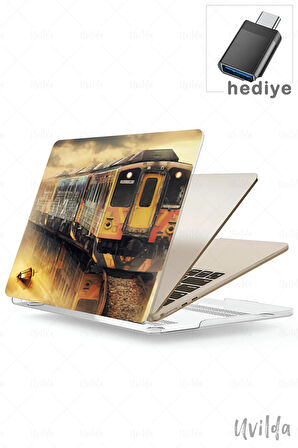 MacBook Pro 13 A2338 A2289 A2251 A2159 A1989 A1708 A1706 uyumlu Kaos-3 Msoft Önleyici Hayat Treni