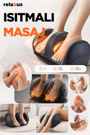 Rlx10 Isıtmalı Ayak Ve Bacak Masaj Aleti Ayak Masaj Cihazı