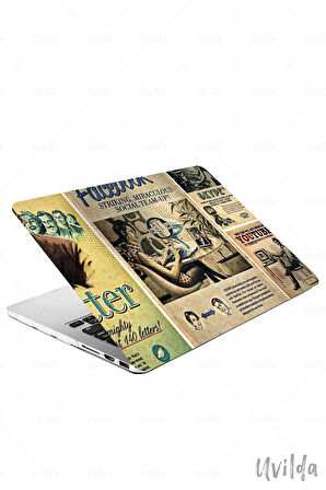 MacBook Air 15 A3114 A2941 uyumlu Nefes-23 PVC Msoft Sosyal Medya