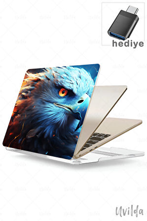 MacBook Pro 13 A2338 A2289 A2251 A2159 A1989 A1708 A1706 uyumlu Nefes-12 Msoft Ultra HD İlâhi Kartal