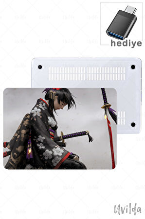 MacBook Pro 16 A2780 uyumlu Japon-23 HD Msoft Kapak Huzur Savaşçı