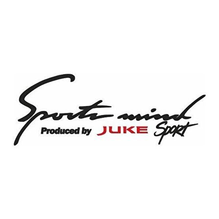 Juke Sports Mind Oto Sticker 30 cm x 11 cm yazı 306