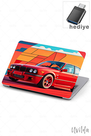 MacBook Air 13.3 A2337 A2179 A1932 uyumlu Otomo-26 HD Msoft Koruma Retro BMW 3