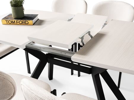 Venedik Monet MDF Açılır Mutfak Masa Takımı 80*130cm
