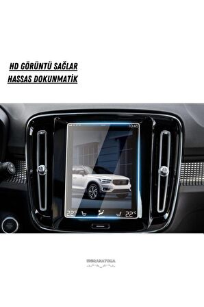 Volvo Xc40 2018 2019 2020 2021 Navigasyon ve Multimedya Uyumlu Nano Ekran Koruyucu