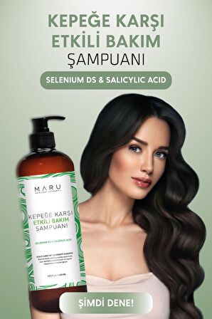 Maru Kepeğe Karşı Etkili Besleyici Şampuan (COLLAGEN KERATİN) 400 ml