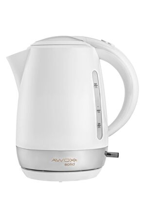 Awox Solid Gizli Rezistans Su Isıtıcı Kettle Beyaz