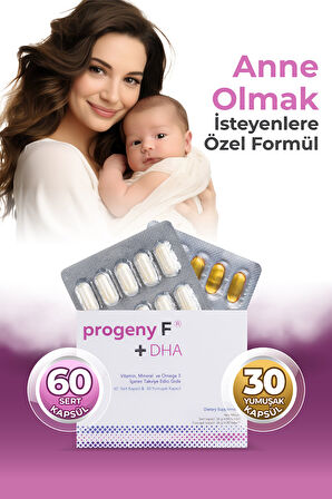 Progeny M®+Lycopene 2 Kutu & Progeny F®+DHA