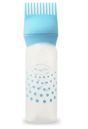 Pratik Saç Boyama Şişesi Saç Bakım Yağı Uygulama Tarağı Saç Diplerine Uygulama Aparatı