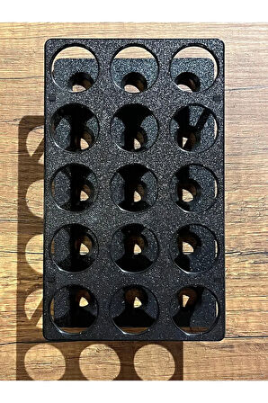 50ml Falkon Minimal Deney Tüpü Standı (5*3) (Tüpler görsel amaçlıdır)