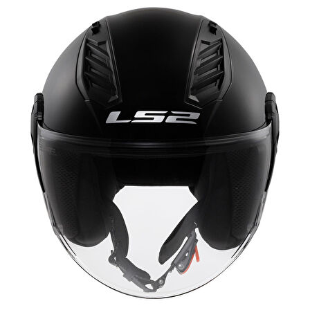 LS2 AIRFLOW 2 SİYAH YARIM KASK