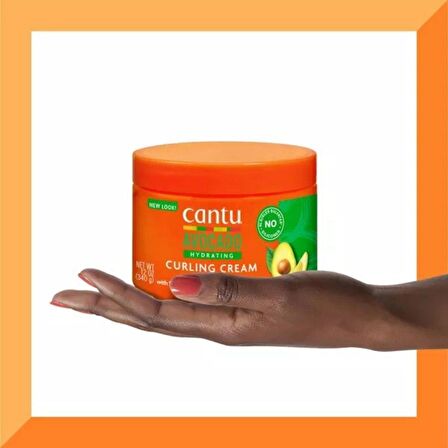 Cantu Avokado Kıvırcık ve Dalgalı Saçlar İçin Nemlendirici Bukle Belirginleştirici 340 gr