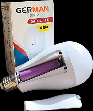 E27 Şarjlı Led Ampul 30W