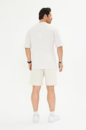 Pamuklu Konforlu Çift Cepli Diz Boyu Şort