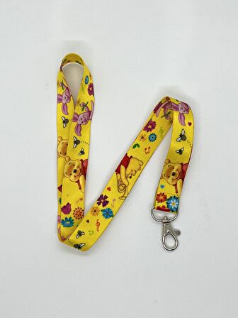 Winnie The Pooh Temalı Boyun İpi 