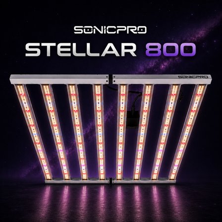 SonicPro Stellar 800 LED Pro Seri 800W Bitki Yetiştirme Lambası