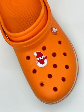 Yılbaşı Kardan Adam 2 Temalı Temalı Jibbitz Crocs Terlik Süsü 