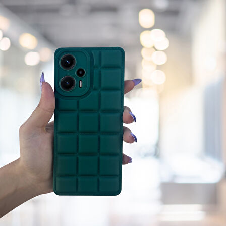 Xiaomi Poco F5 5G Uyumlu Tlp Silikon Madlen Case