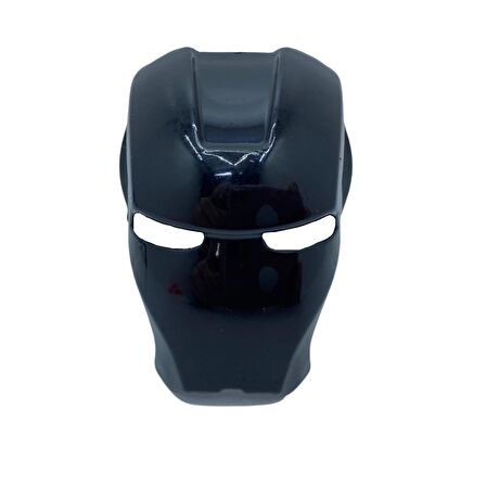 Start Stop Tuşu Kapağı Iron Man Metal Tuş Koruyucu Dekoratif Özel Çinko Alaşım Siyah