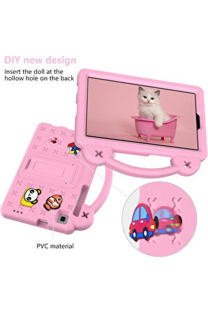 Samsung Galaxy Tab A9 X110 X115 X117 Kılıf Kartoon Kids Karakterli Case Çocuklar İçin