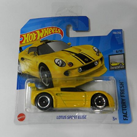 Hot Wheels Tekli Araç Lotus Sport Elıse (Yellow) HCX44